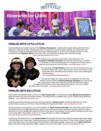 Littles Itinerary