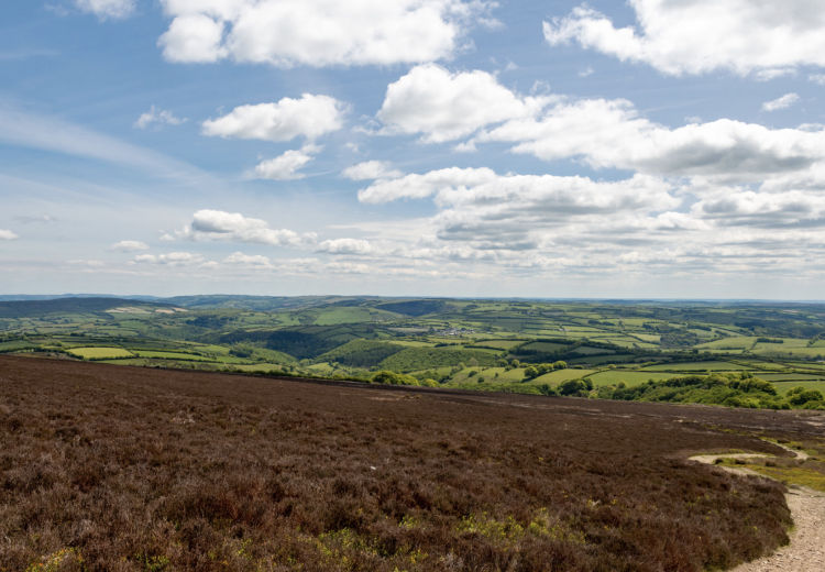 5 great destinations on Exmoor - dunkery