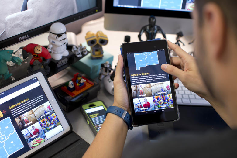 Experience Design on Tablet