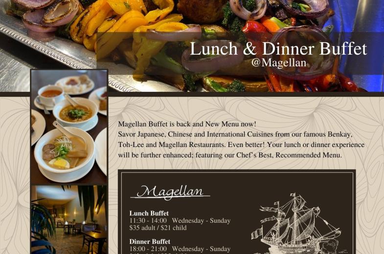 Lunch and Dinner Buffet Price