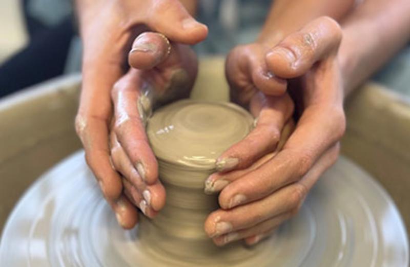 STAF - Featured Items - Activities Wedgwood couple making pot close up of hands-1x1