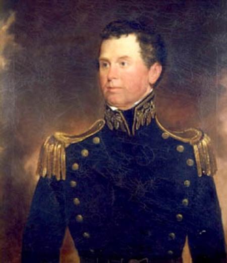 Painting of Commodore Isaac Mayo