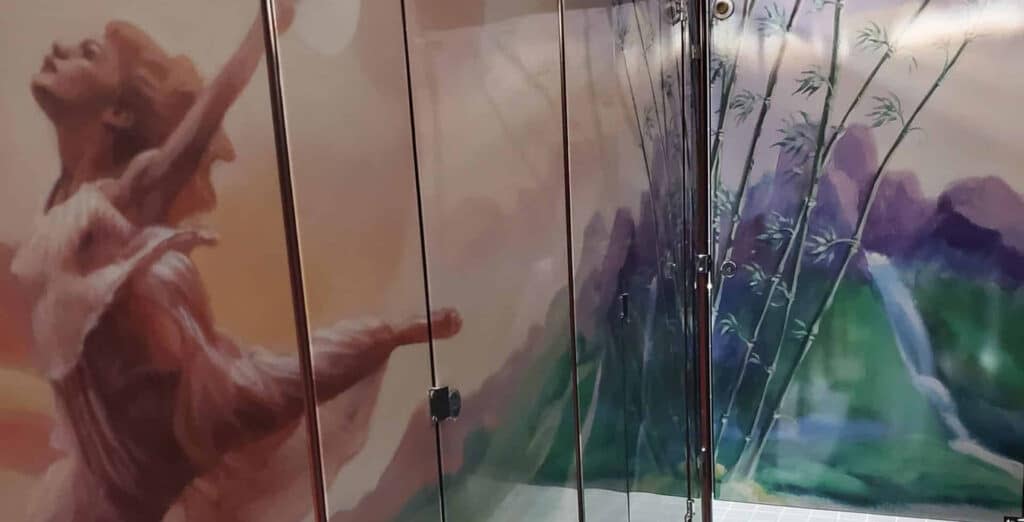 Photo of Install Art at the UCCC Restroom by Mario Echevarria