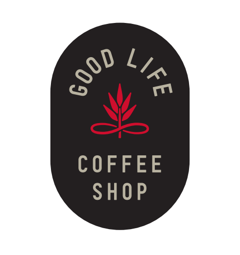 The Good Life Coffee Shop Logo