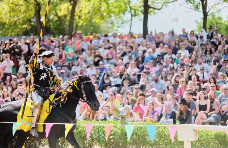 KC Ren Fest jousting