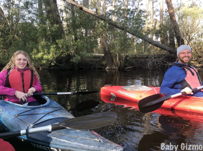 kayaking baby gizmo