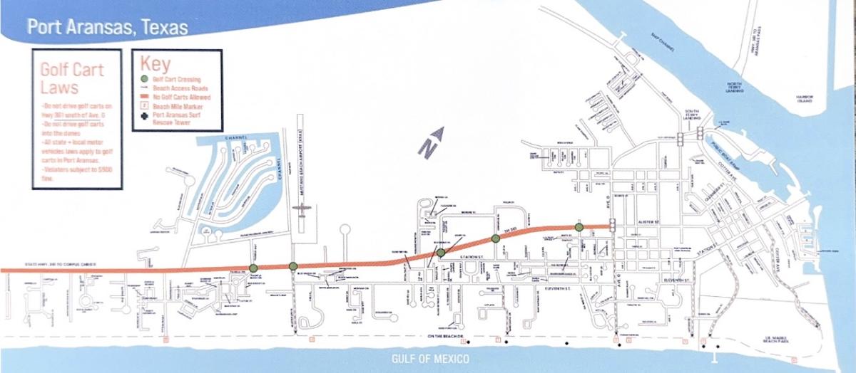 Golf Cart Map