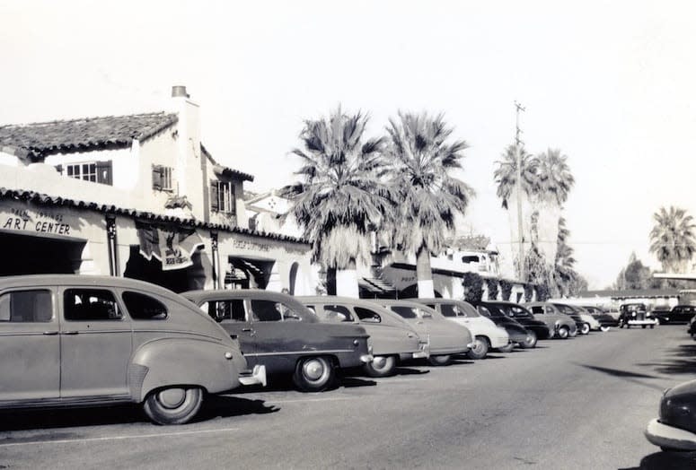 La Plaza in the 1940s