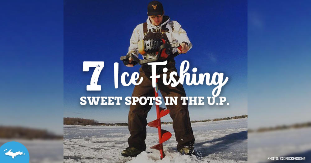 7 Ice Fishing Sweet Spots in Michigan's Upper Peninsula, USA