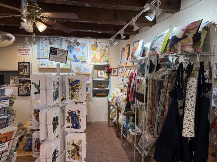 The interior of Desert Bird Mercantile in Old Town.