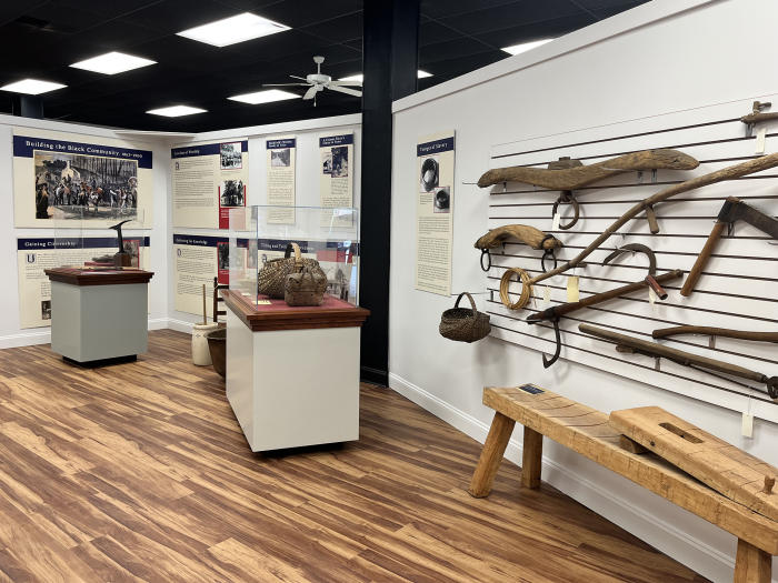 New Heritage Center exhibit showcasing several items