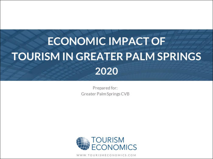 2020 Economic Impact Study Cover
