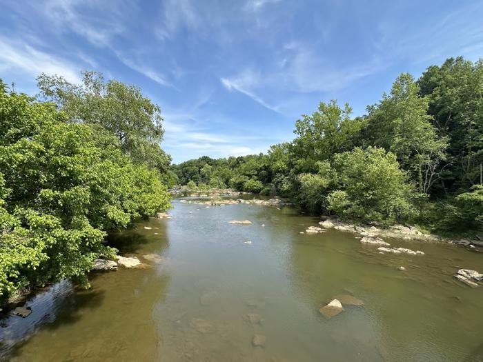 Deep River in Franklinville