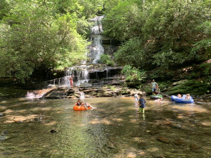 Summer Tubing and Waterfall