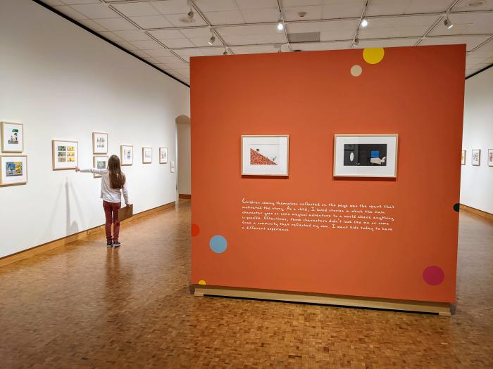 Inside Leigh Yawkey Woodson Art Museum