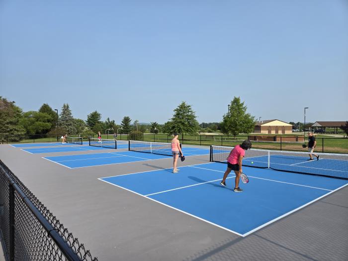 Cousler Park pickleball court