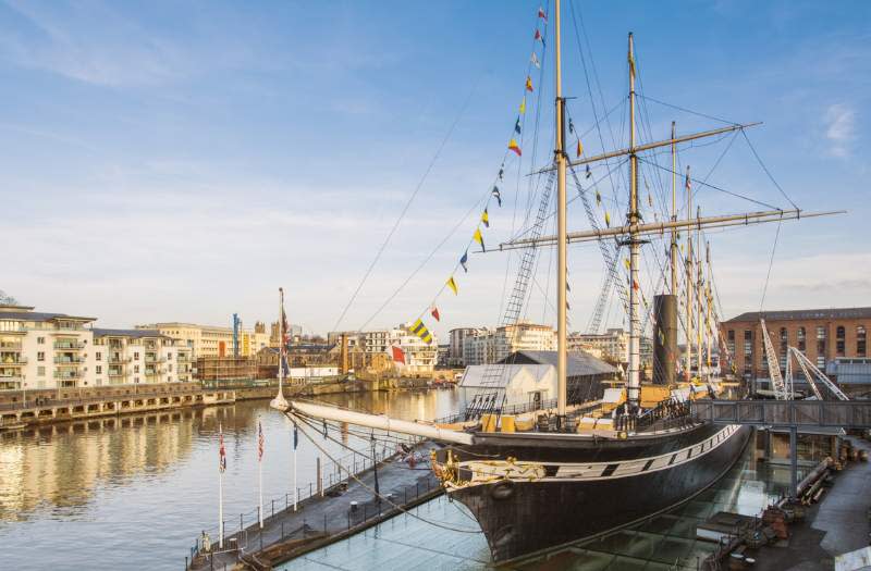 SS Great Britain at Bristol Dockyards - credit SS Great Britain