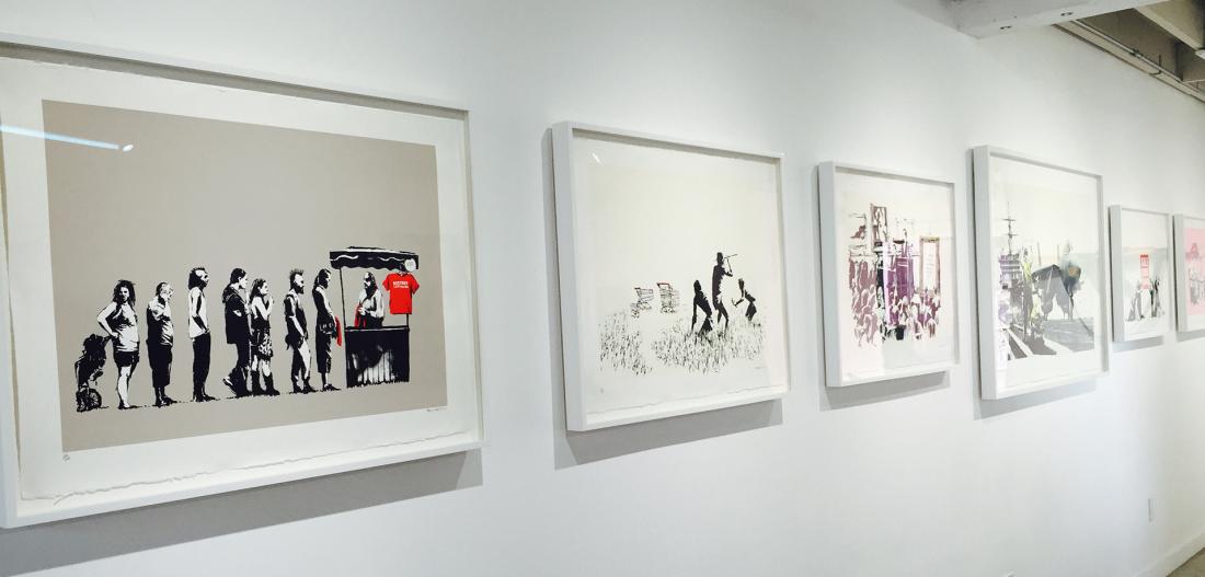 Banksy Exhibit at Artists Republic in Laguna Beach