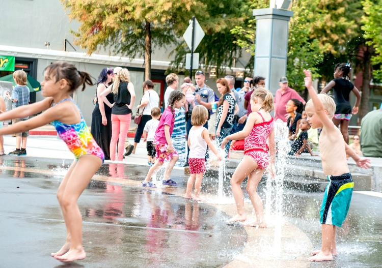 Downtown Splash Pads