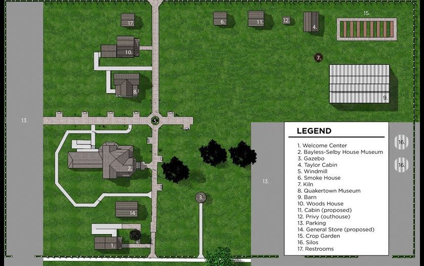 Future Denton Historical Park Plan