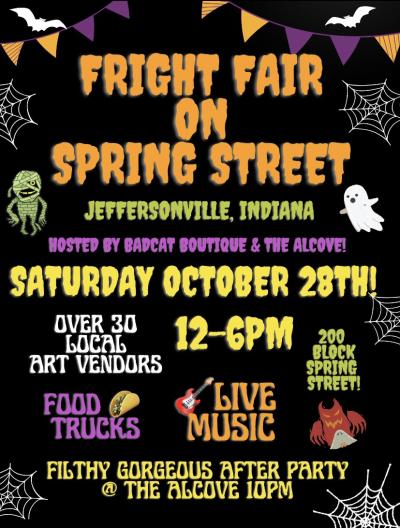 Fright Fair on Spring Street 2023