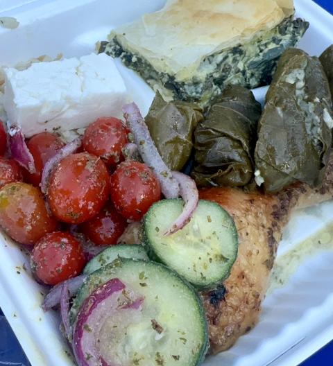 Greek Fest Food