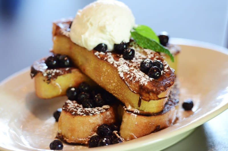 French toast at 3 Squares Restaurant