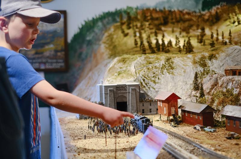 Train Museum Moffat Model Railroad Display - Granby, Colorado