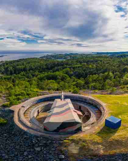 Kristiansand WW2 cannon museum Kanonmuseet