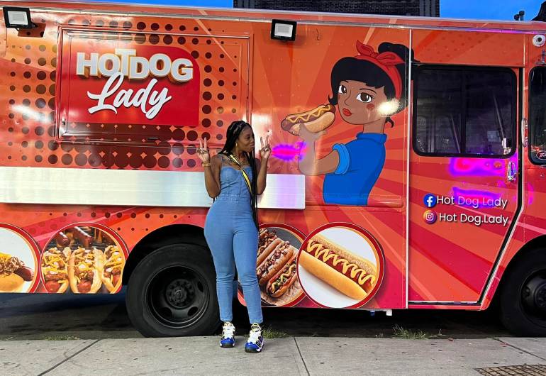Hot Dog Lady Truck