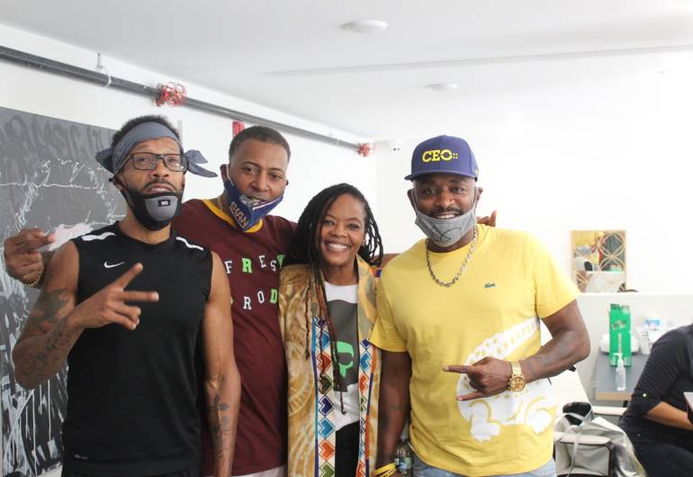 Studio Sole with Local Celebs