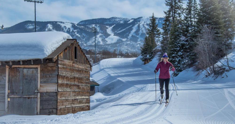 Nordic Skiing at Howelsen Hill in Steamboat Springs, Colorado