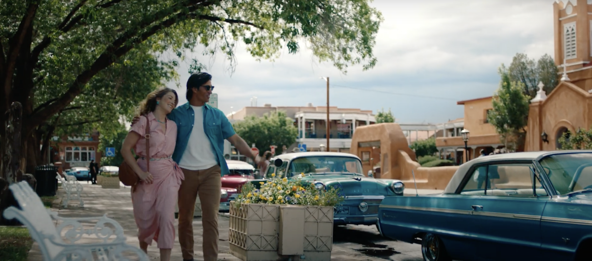 A screenshot from one of the Route 66 spots.