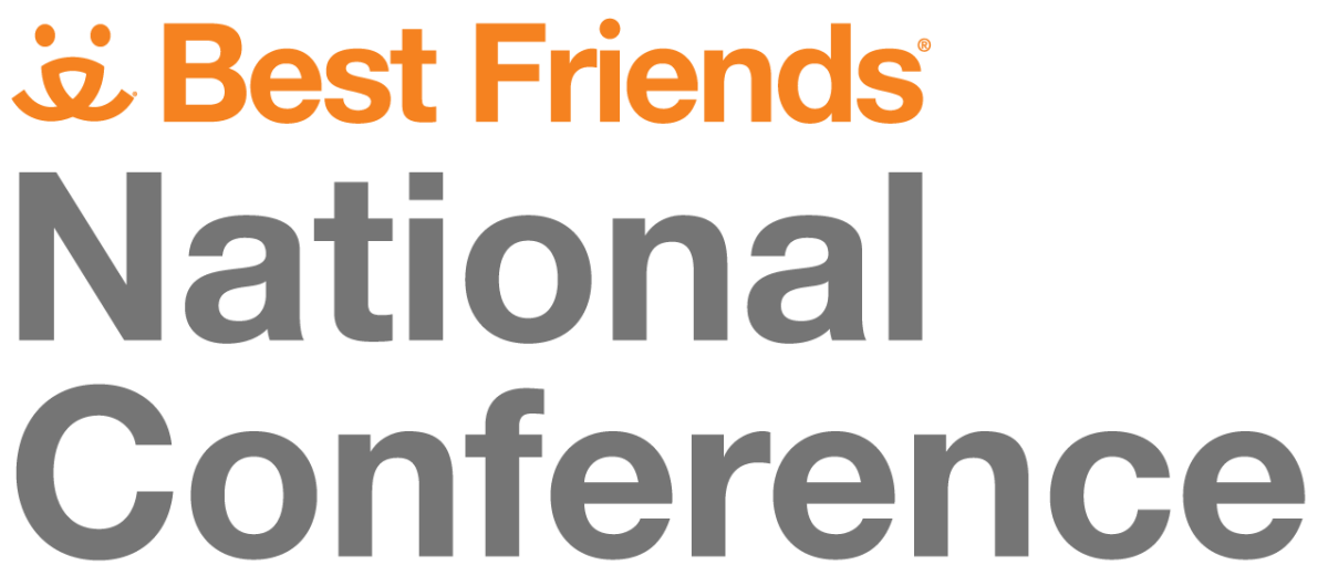 Logo reading "Best Friends National Conference"