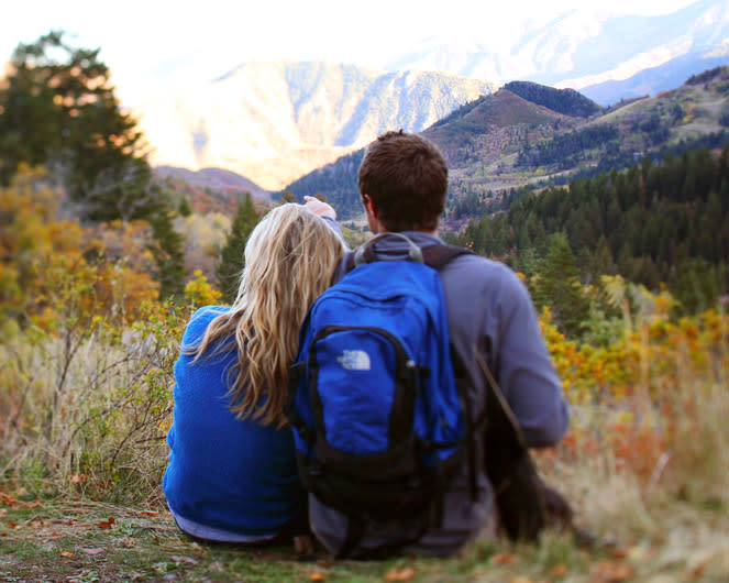 Couple on the Alpine Loop