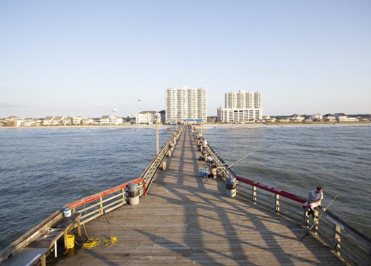 Pier and Accommodations