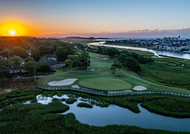 Tidewater Golf Club Aerial