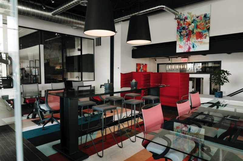 Interior of Catalyst Cowork ABQ