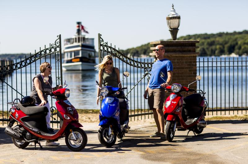 Scooter Tours Lake Geneva