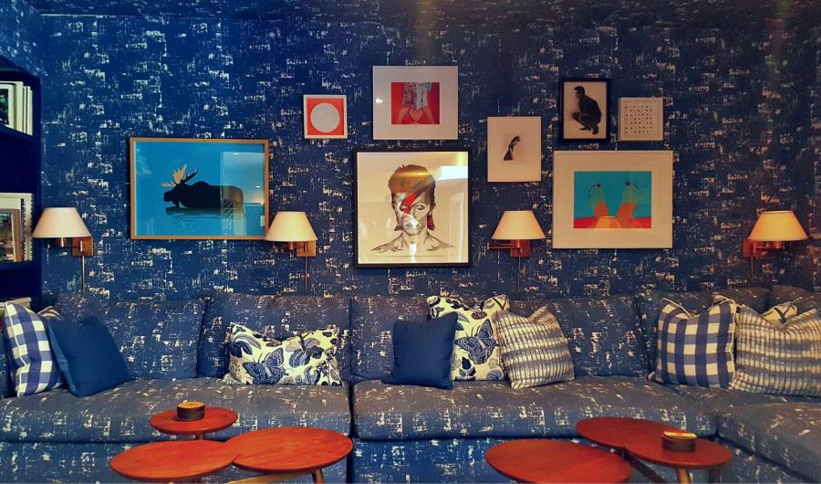 Artwork at the Holiday House Palm Springs