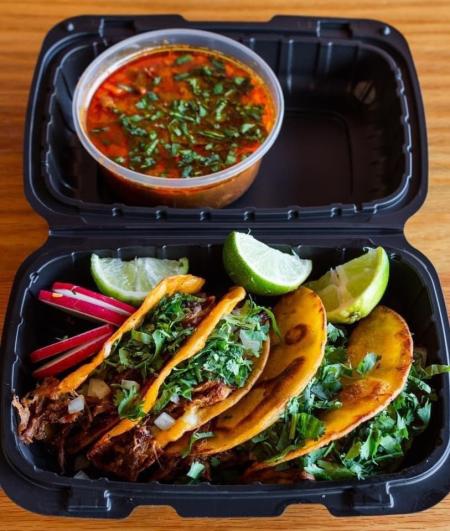 Birria tacos from Senor's Chile