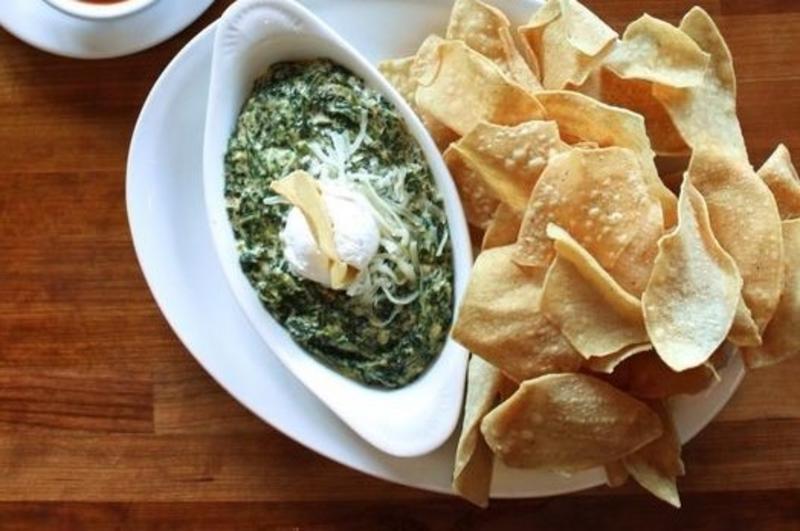 Santa Fe Spinach Dip and chips from Cheddar's Scratch Kitchen