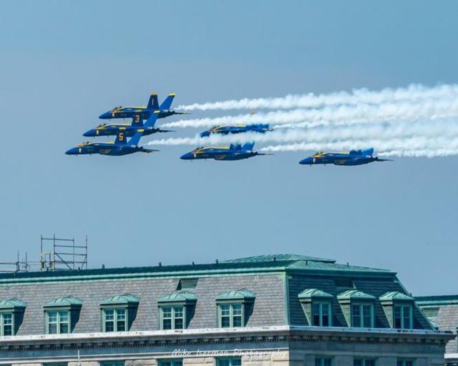 Blue Angels, the Highlight of Commissioning Week