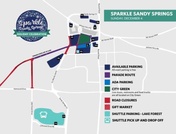 Sparkle Parking Map