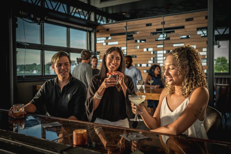 Group Gathered at Whiskey Thief