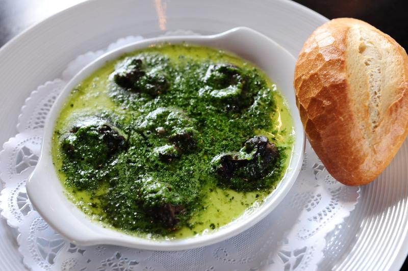 Escargot Bourguignonne at Brasserie Du Parc