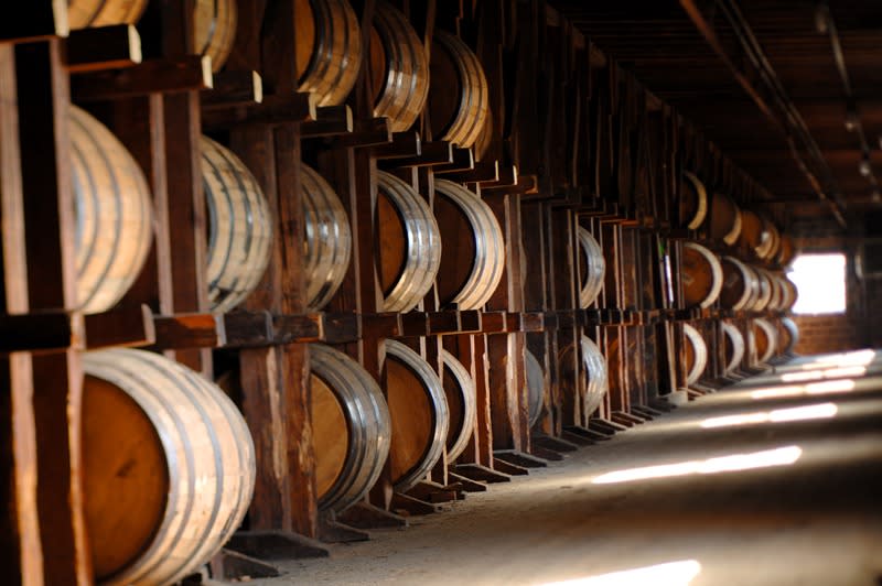 Aging-Bourbon-Barrels