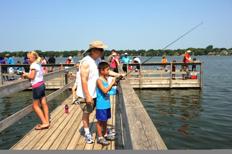 Weaver Lake fishing