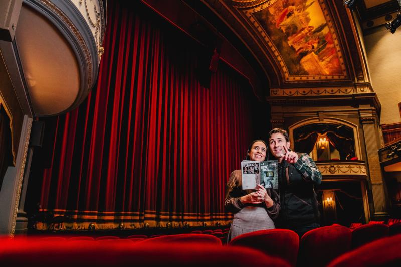 couple in grand theatre main stage