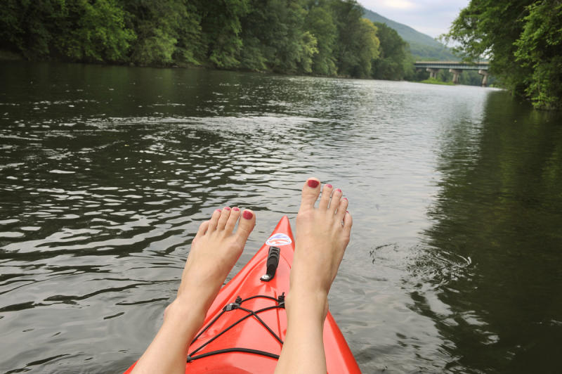 kayaking